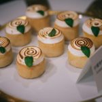 mini tarts on a plate